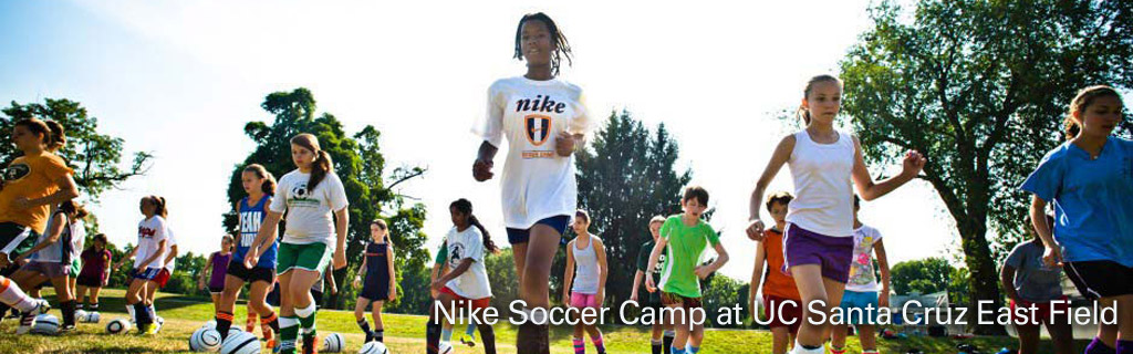 Nike soccer camp hosted by UCSC Conference Services